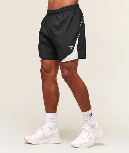 Gymshark Arrival Block Shorts - Black