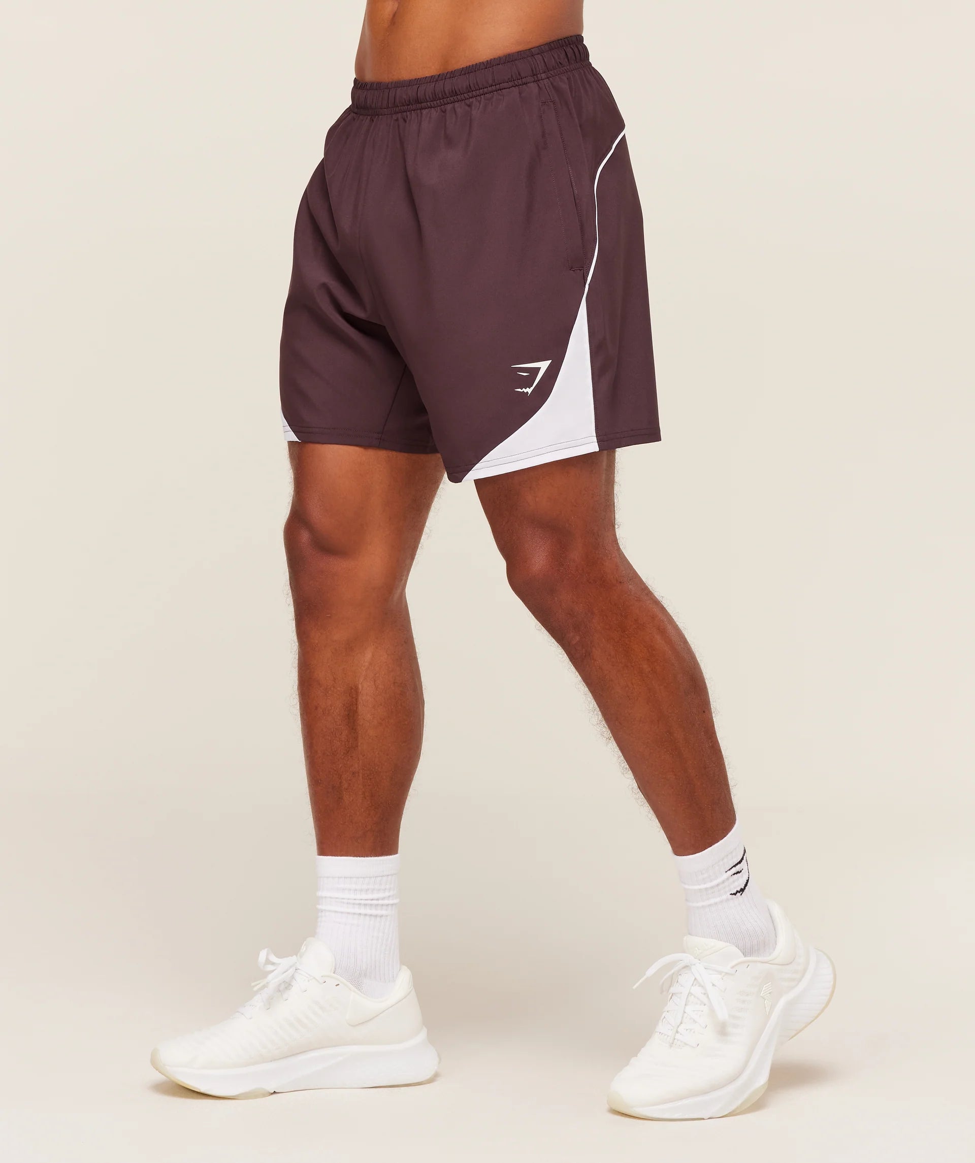 Gymshark Arrival Block Shorts - Cherry Purple