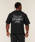 Gymshark Eagle Script Graphic T-Shirt - Black