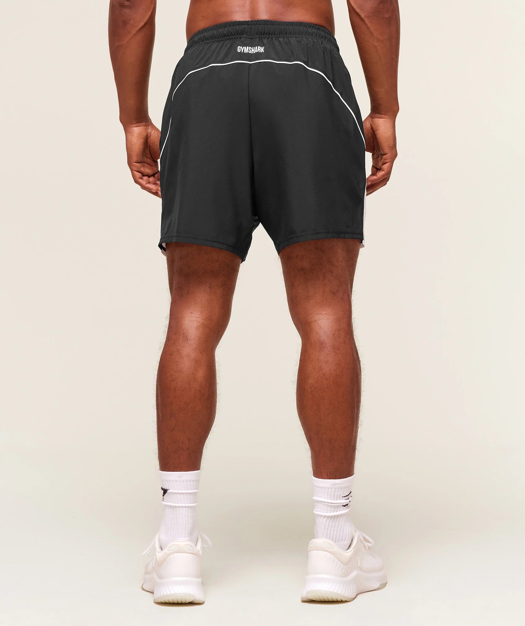 Gymshark Arrival Block Shorts - Black