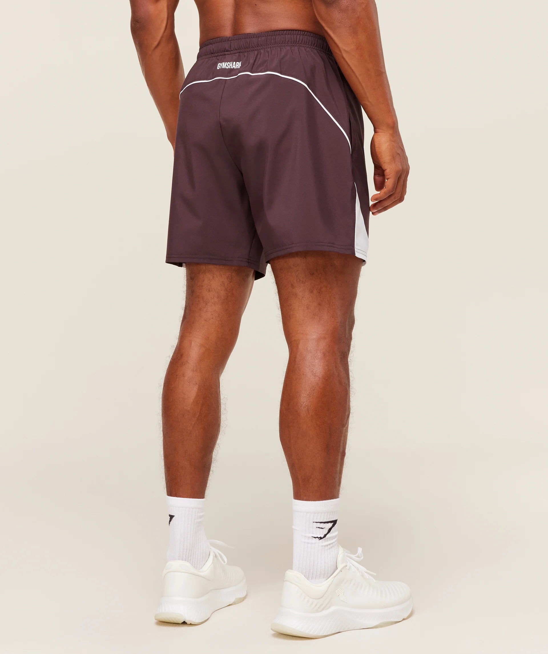 Gymshark Arrival Block Shorts - Cherry Purple