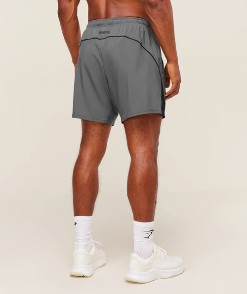 Gymshark Arrival Block Shorts - Dark Grey