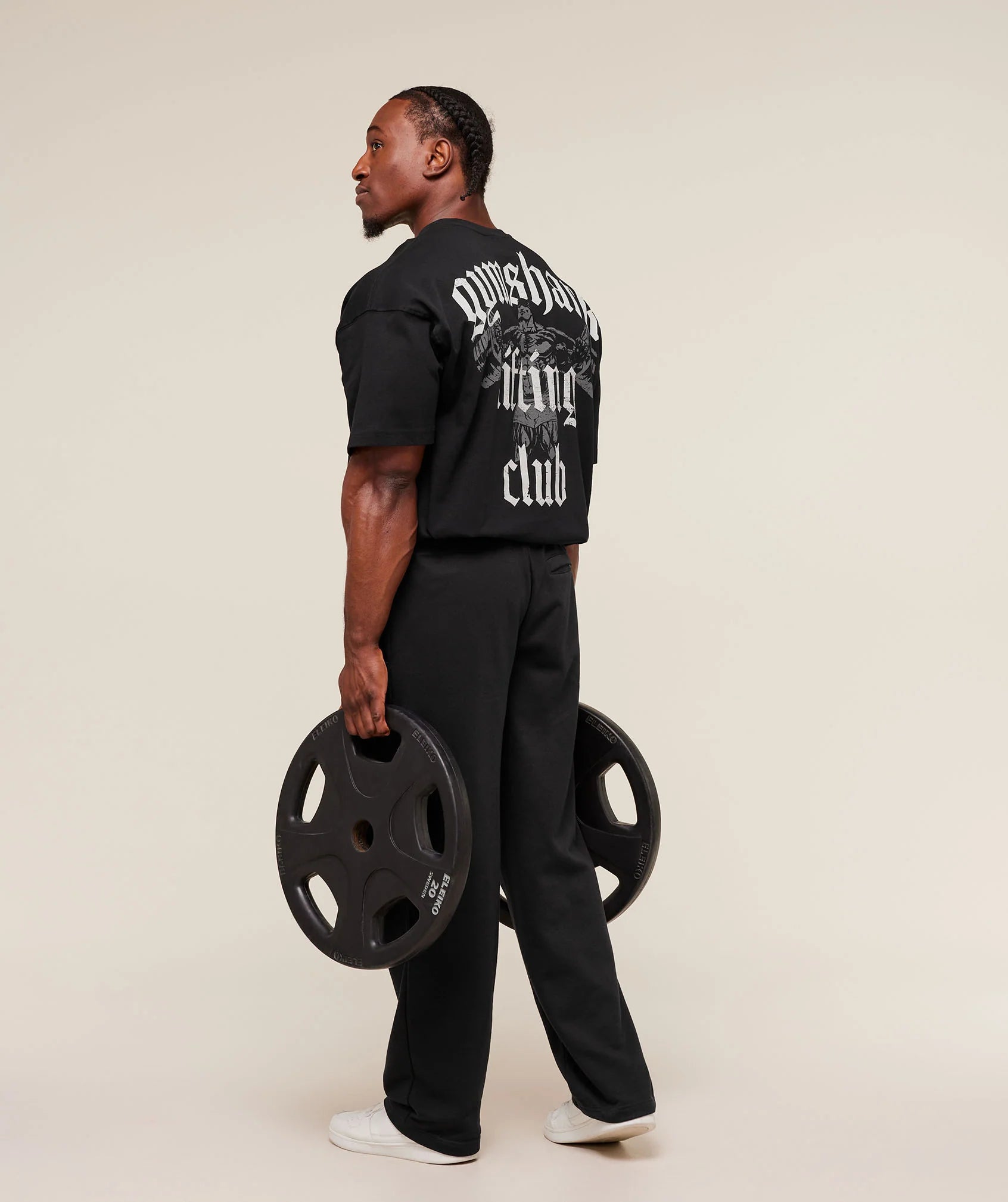 Gymshark Lifting Club Black/Pebble Grey