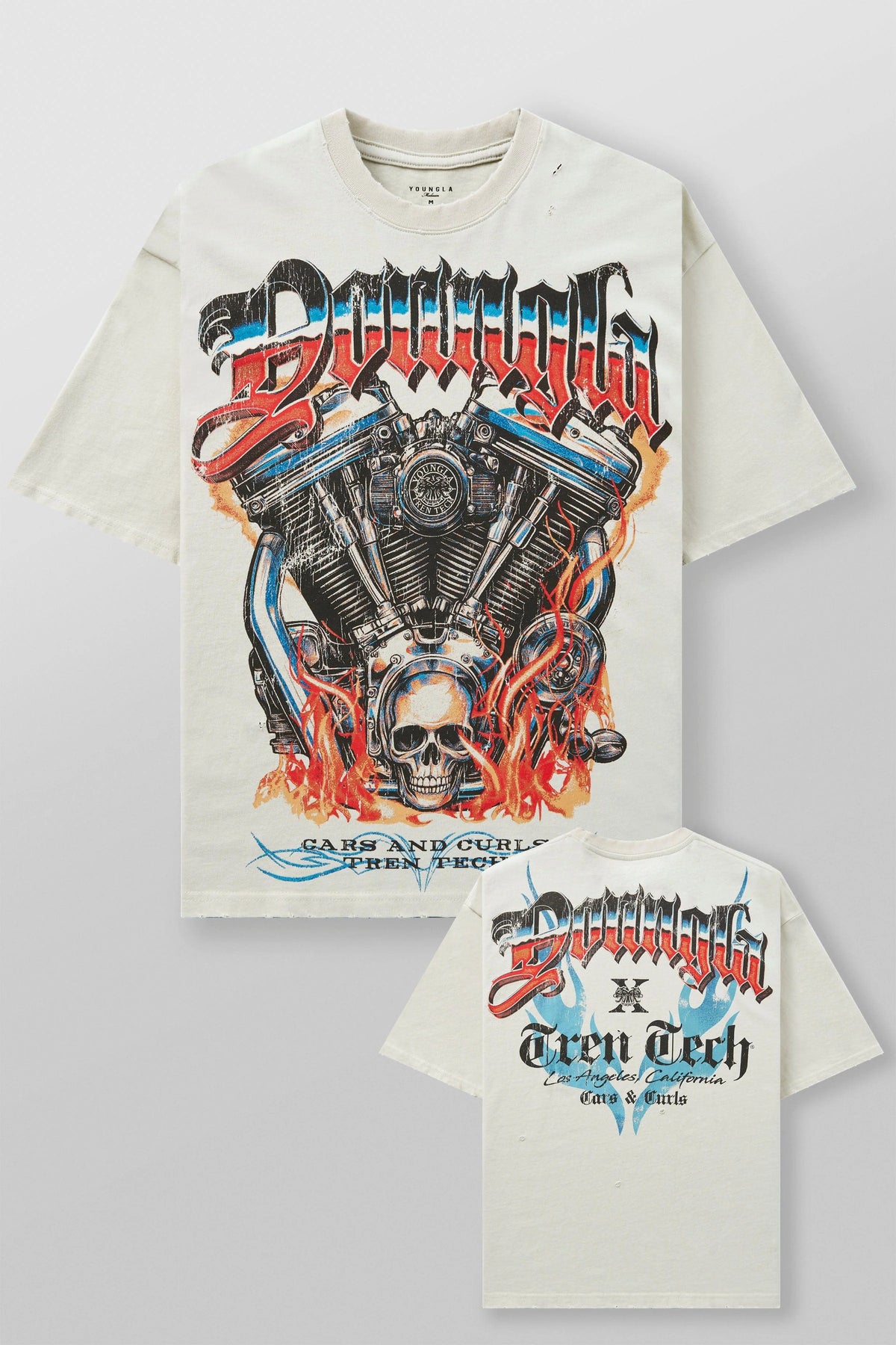 YoungLA Cars and Curls Tee